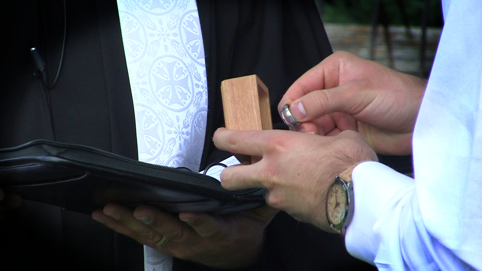 Ring Bearer at Wedding 